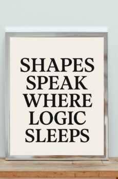 Silent shapes