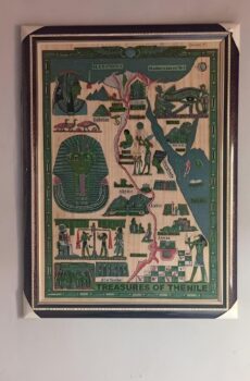 Treasures of the Nile: A Map of Ancient Egypt’s Wonders