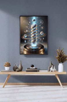 Spiral of Creation: The Cosmic Energy Flow
