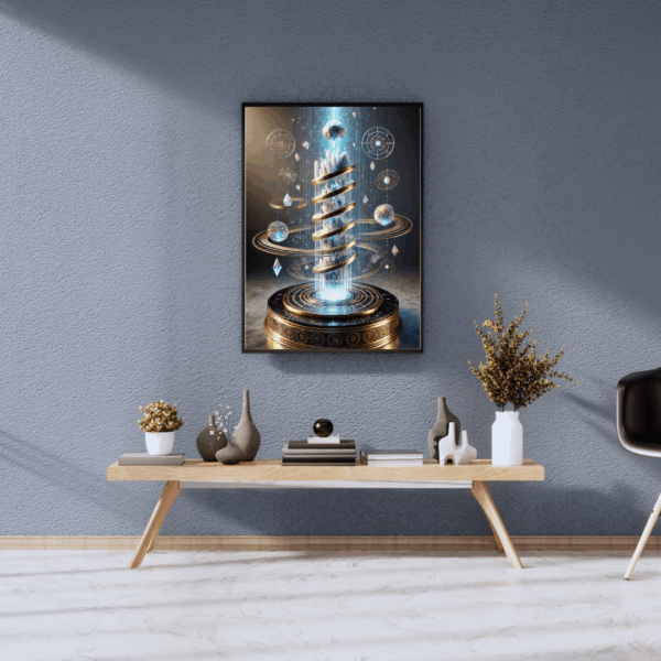 Spiral of Creation: The Cosmic Energy Flow