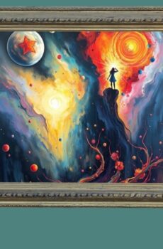 Celestial Awakening: A Soul at the Edge of Infinity"