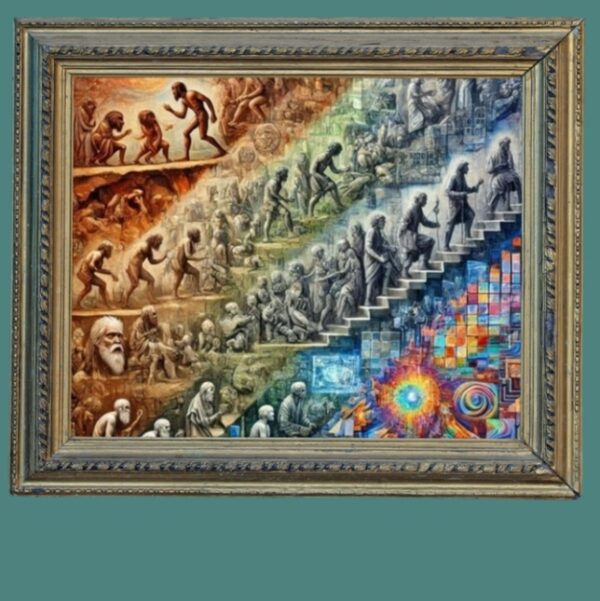 The Stairway of Civilization: From Primal to Digital Consciousness